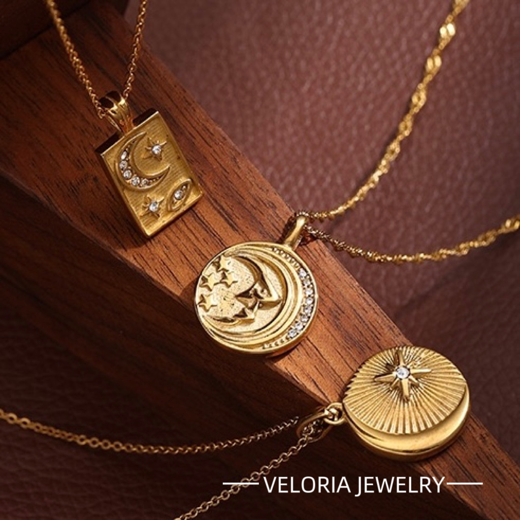 Classic | Simple Zircon Stainless Steel Necklaces