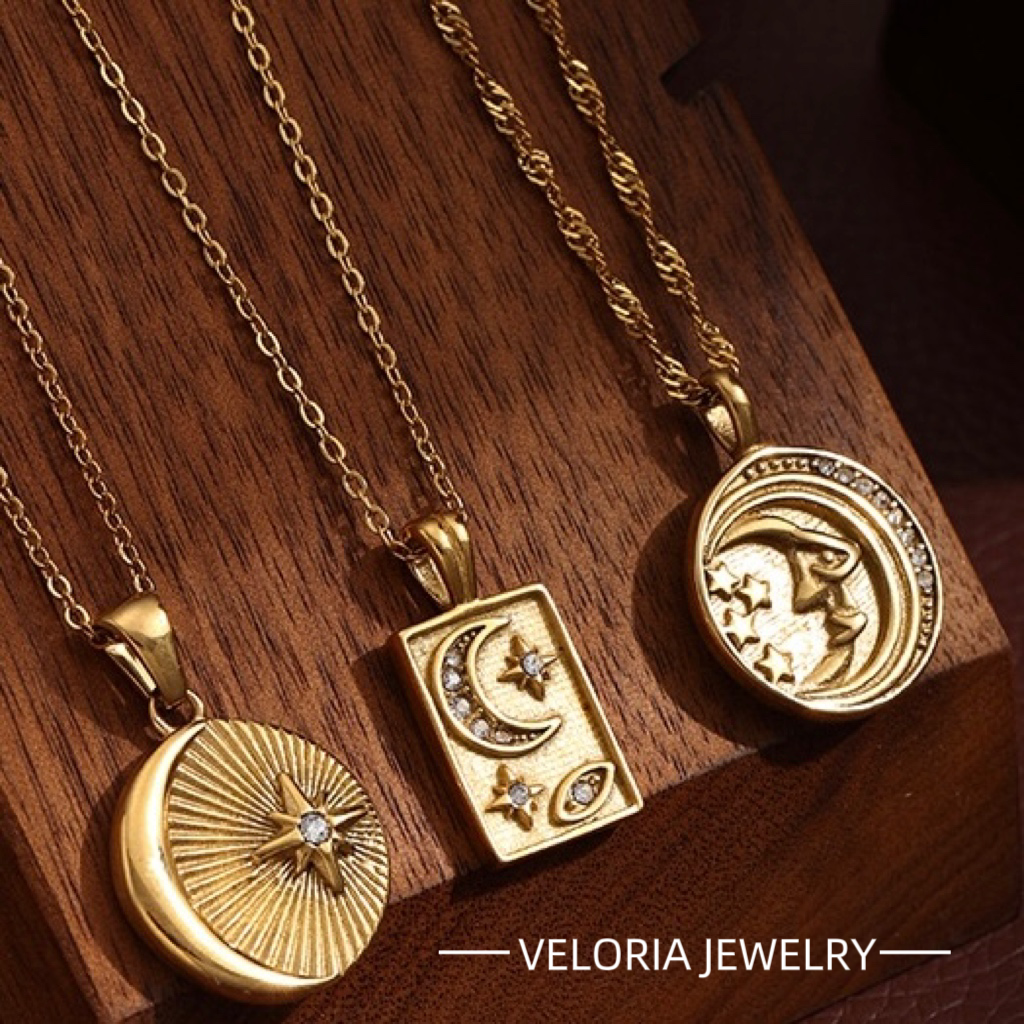 Classic | Simple Zircon Stainless Steel Necklaces