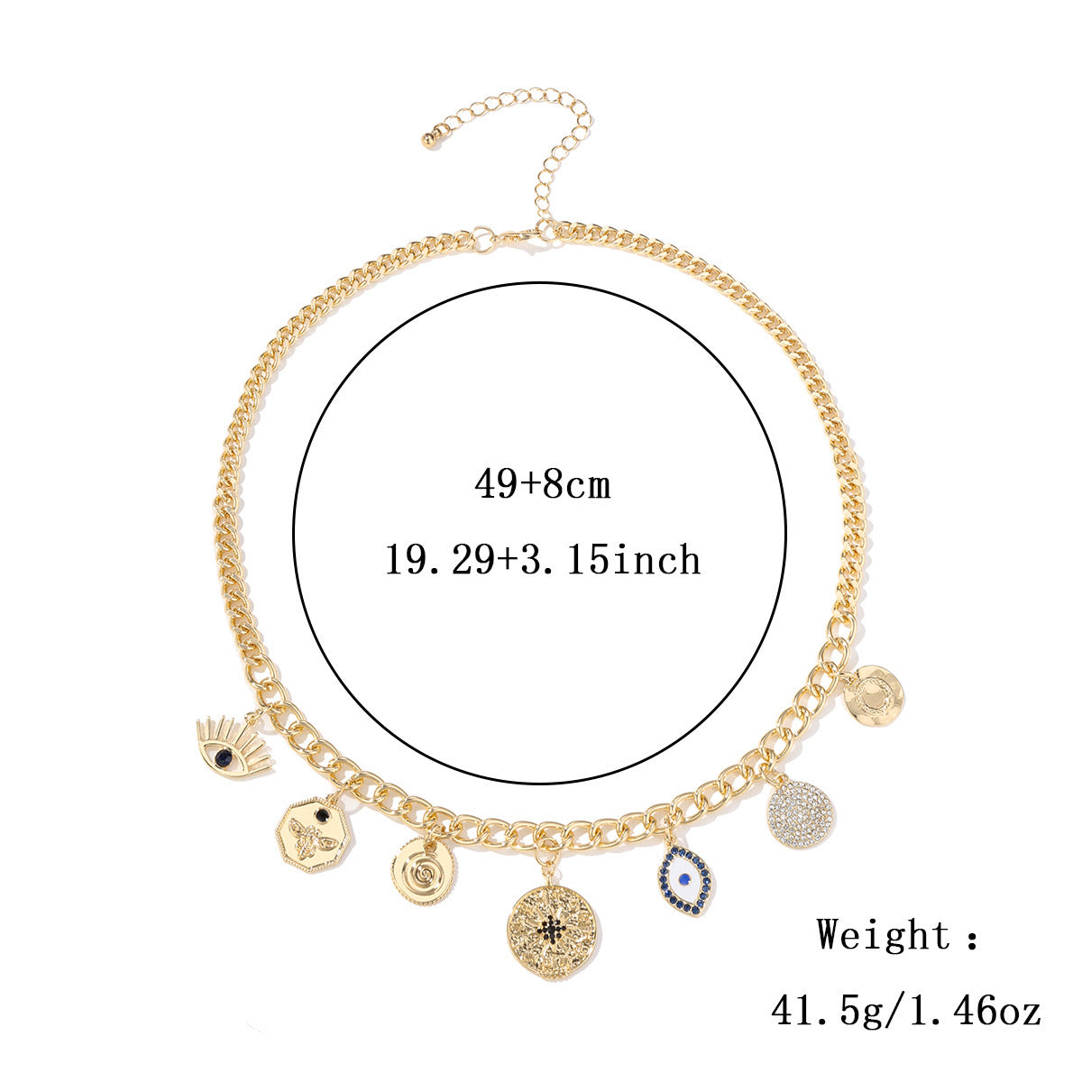 Mysticism | Mysticism Embossed Pendant Necklaces