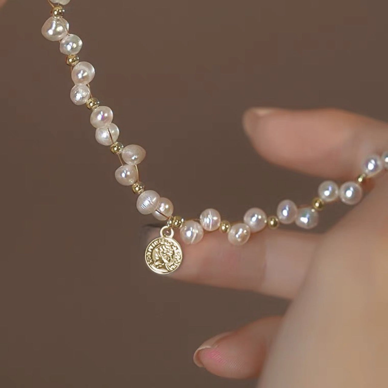 Spiral design | Natural Freshwater pearls Bracelet