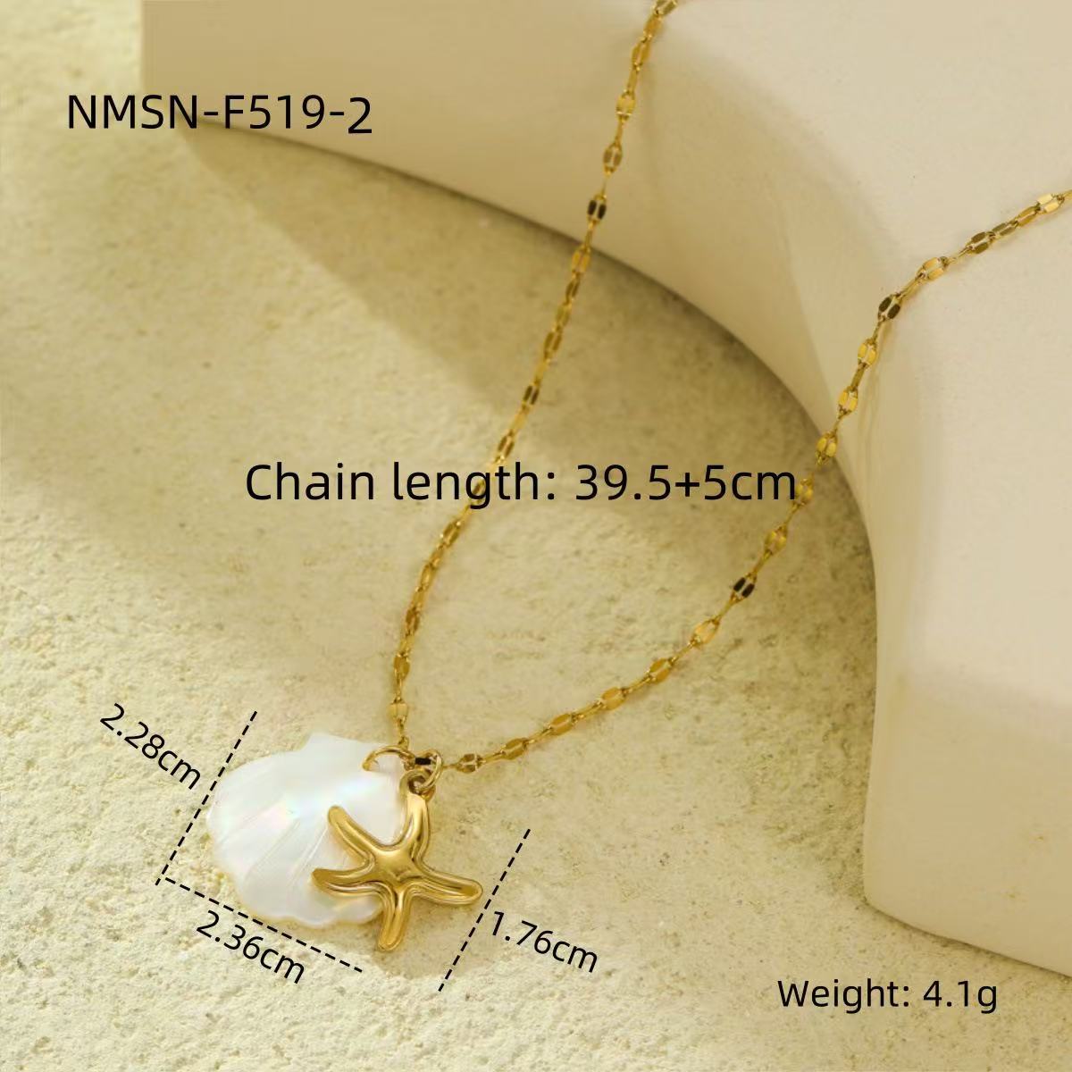 Ocean | Shell Beach Wind Ocean Series Necklaces