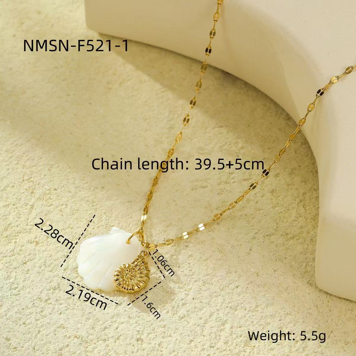 Ocean | Shell Beach Wind Ocean Series Necklaces