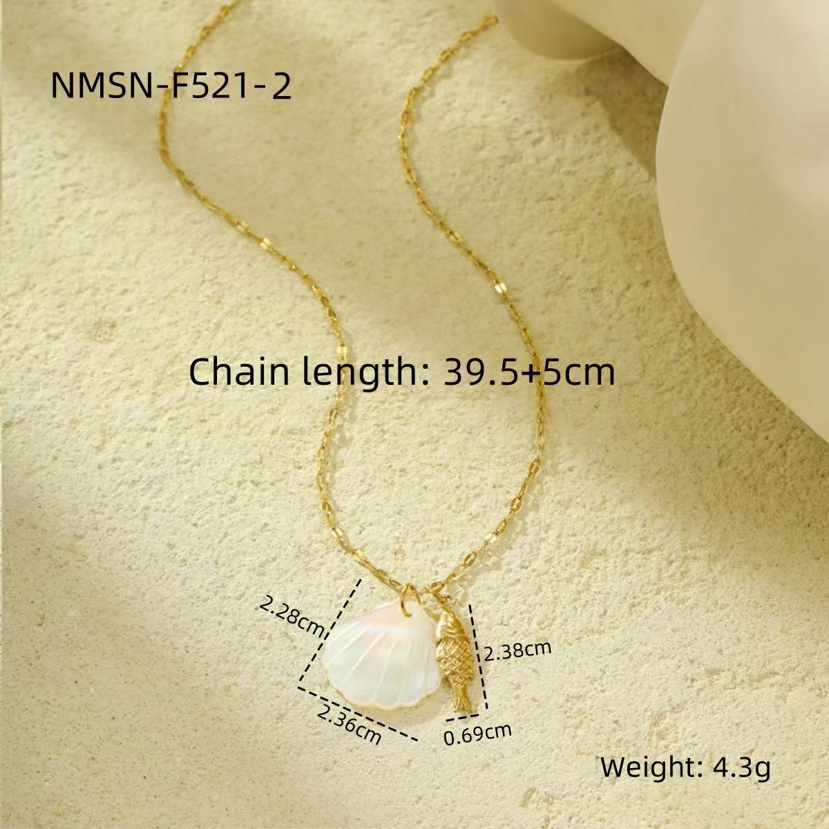 Ocean | Shell Beach Wind Ocean Series Necklaces