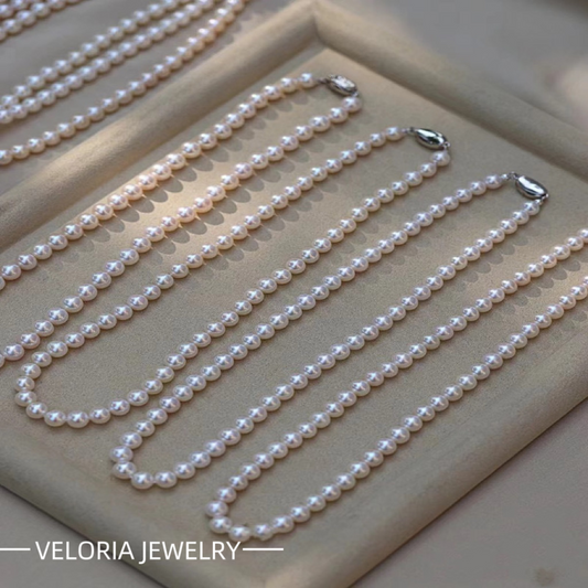 Classic | 925 Silver Classic Artificial Pearl Necklace