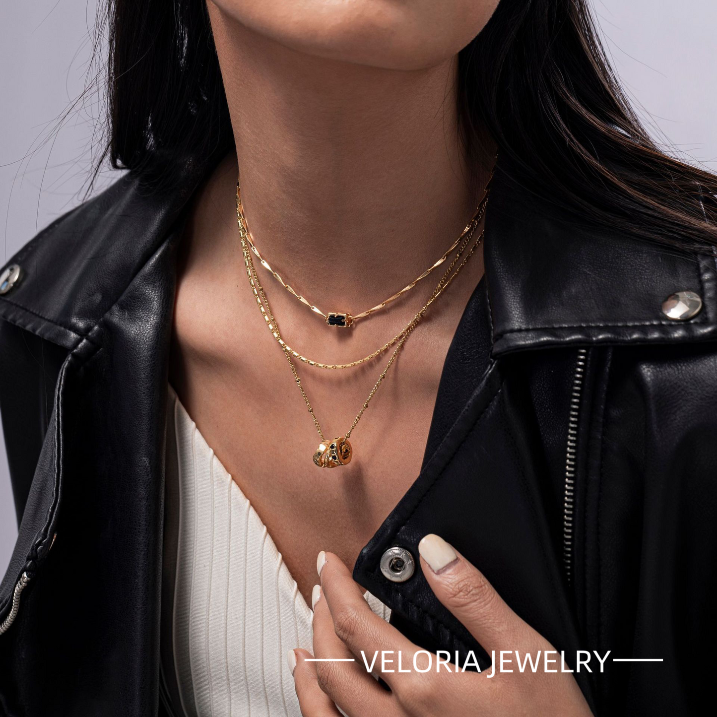 Fashion | Copper Zircon Vintage Versatile Necklaces