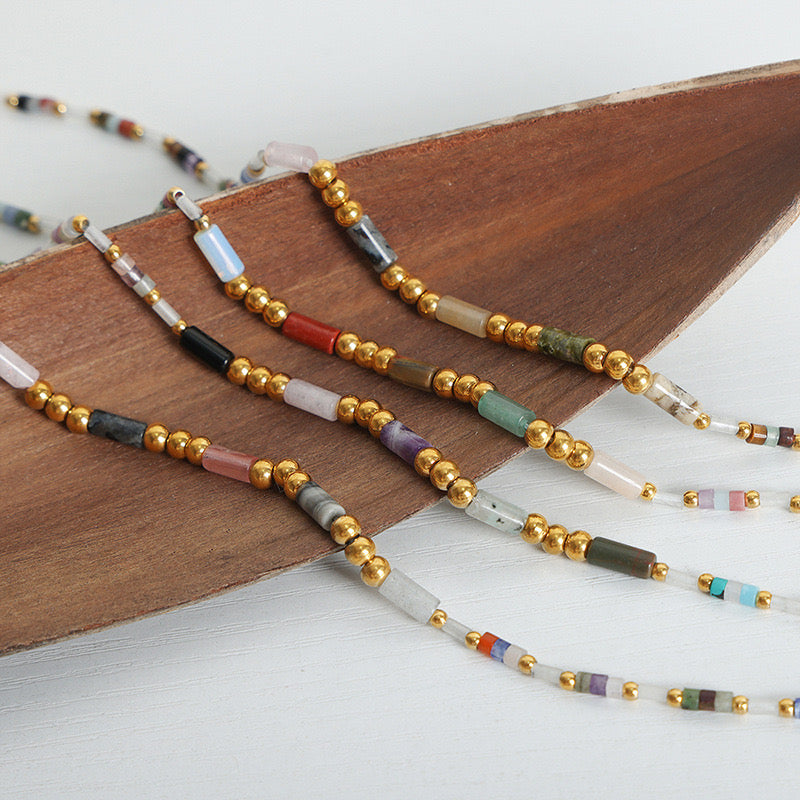 Fashion | Crystal Natural Stone Necklaces