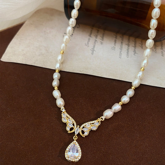 Butterfly | Butterfly Natural Freshwater Pearls Necklaces