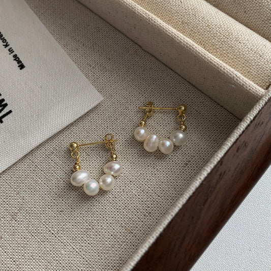 Fashion | Natural Freshwater Pearls Earrings