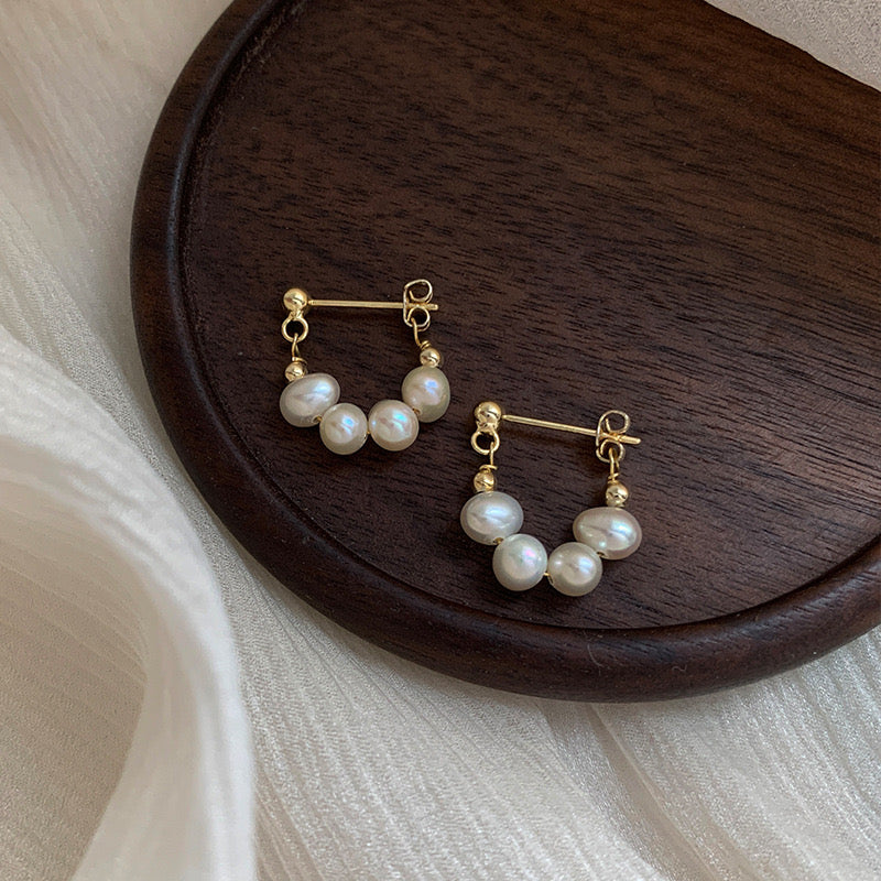 Fashion | Natural Freshwater Pearls Earrings