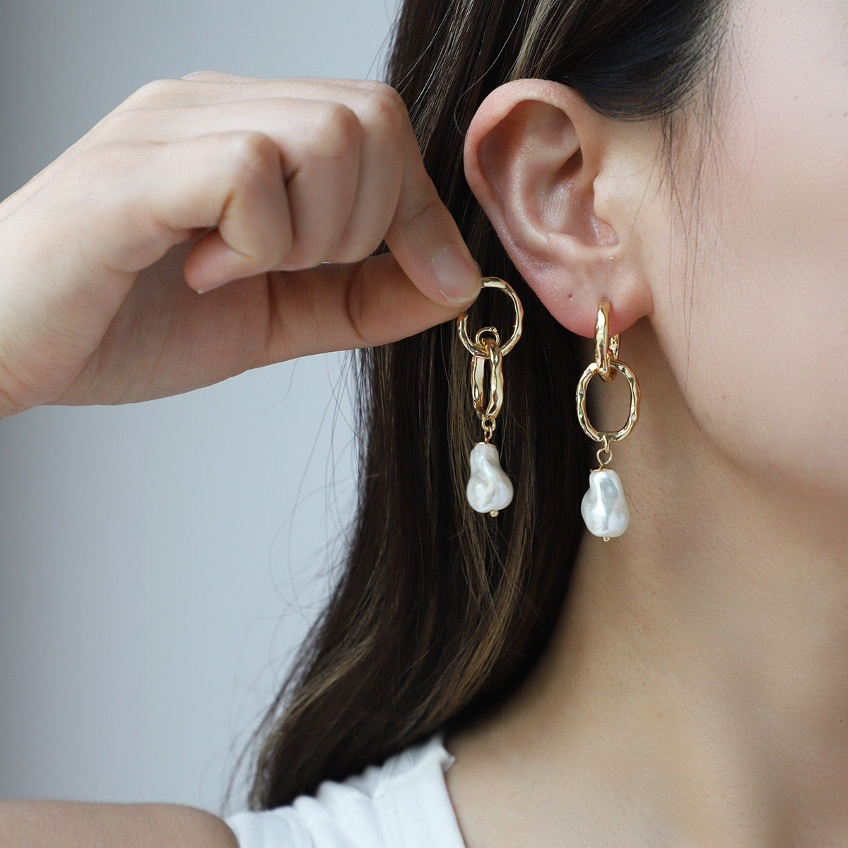 Fashion | Imitation Pearls Earrings