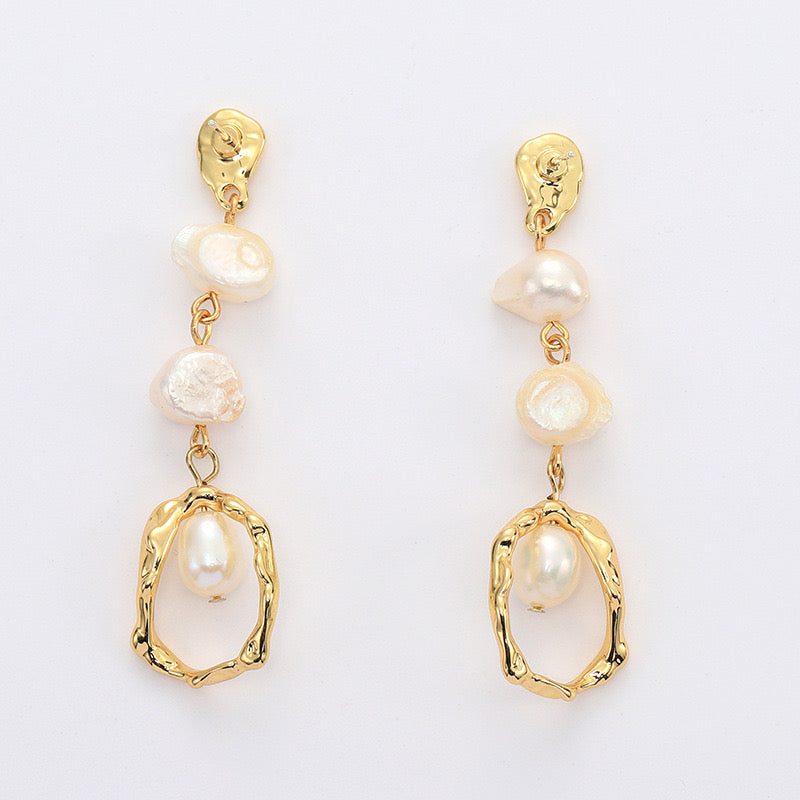 Fashion | Natural Freshwater Pearls Earrings