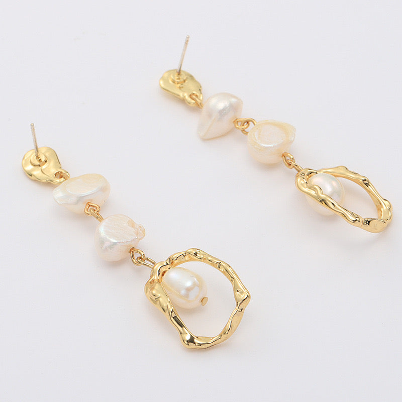 Fashion | Natural Freshwater Pearls Earrings