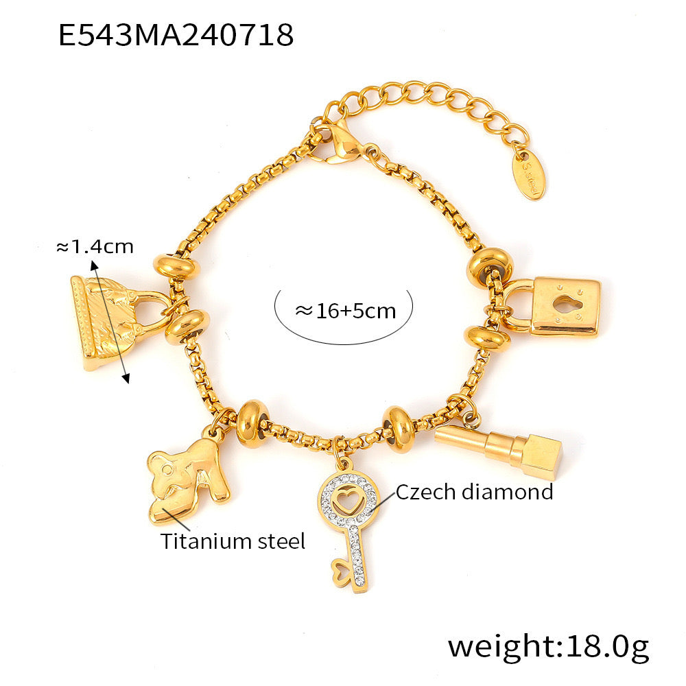 Fashion | 18K Multi-elemental Bracelet