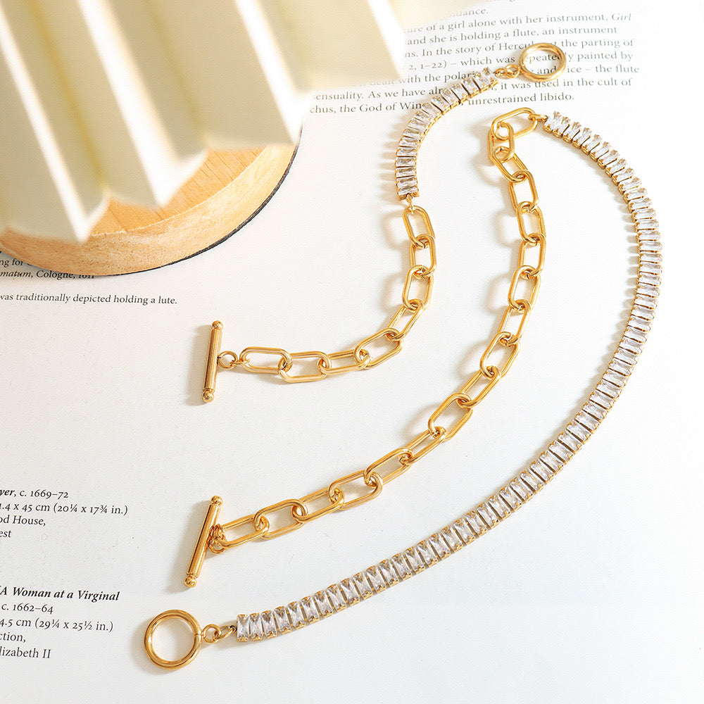 Exaggerated | Exaggerated Chain OT clasp Bracelets and Necklaces