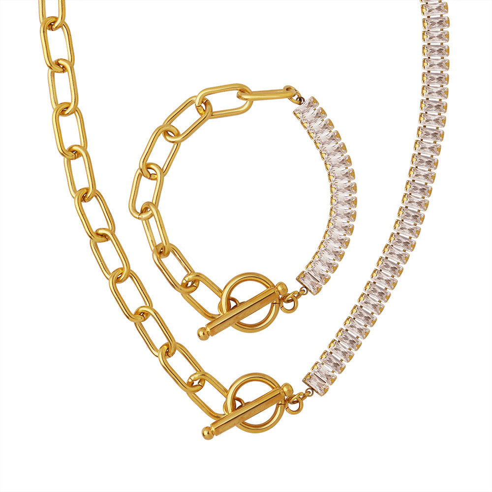 Exaggerated | Exaggerated Chain OT clasp Bracelets and Necklaces