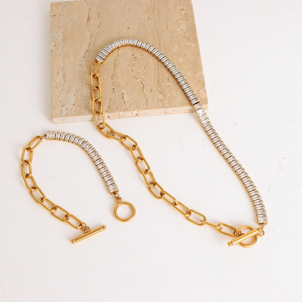 Exaggerated | Exaggerated Chain OT clasp Bracelets and Necklaces