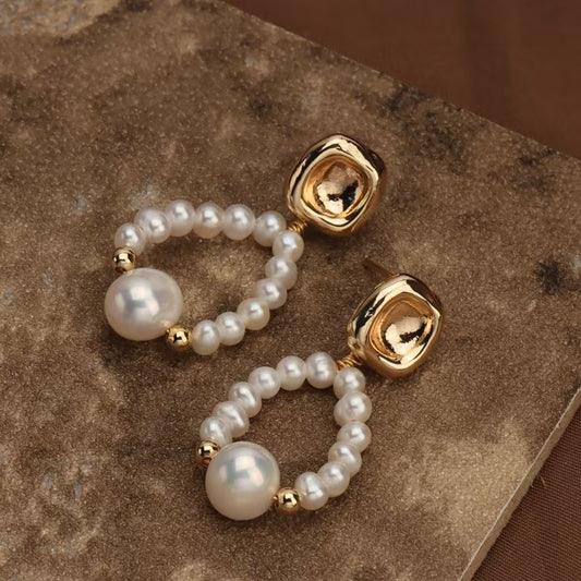 Baroque | Natural Freshwater Baroque Pearls Earrings