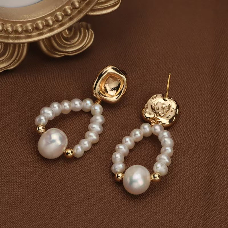 Baroque | Natural Freshwater Baroque Pearls Earrings