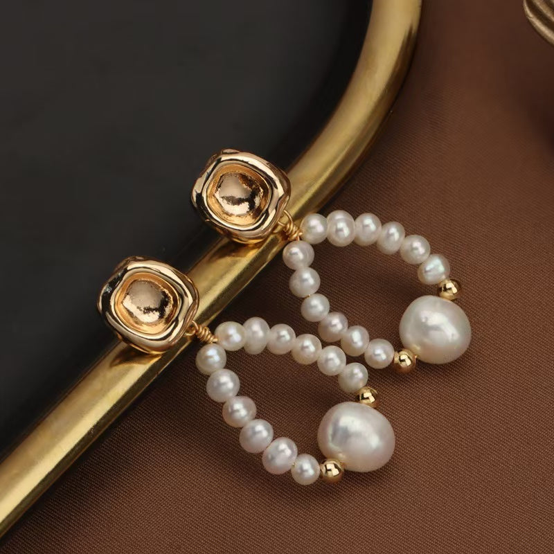 Baroque | Natural Freshwater Baroque Pearls Earrings